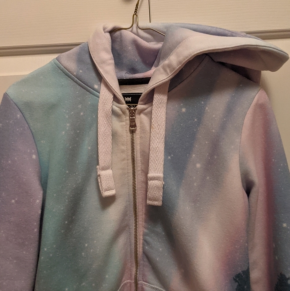 SUPERDRY printed night sky hoodie - Picture 3 of 7